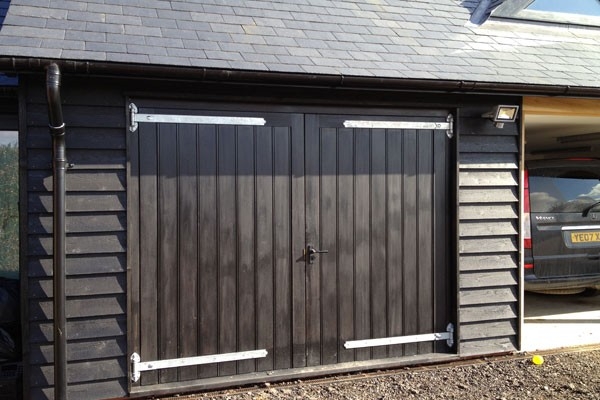 Boiler house doors