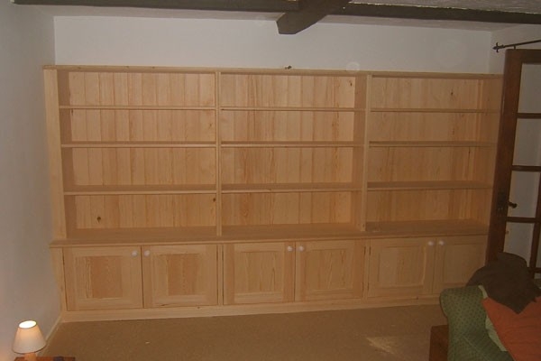 Pine bookcase