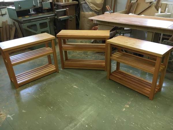 Cloakroom benches