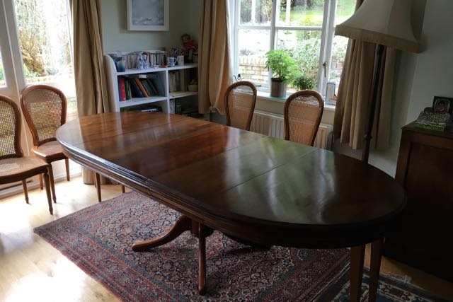 Additional cherry table leaf