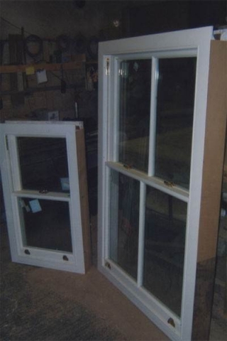 Replacement double glazed box frames