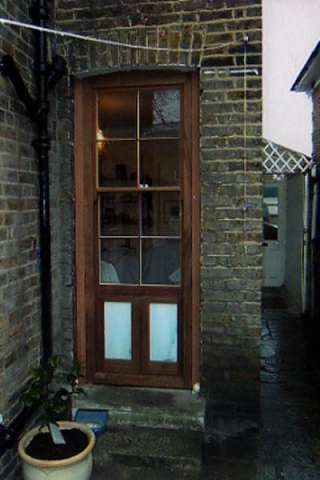 Box frame door
