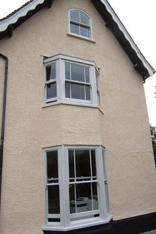 Double height box frame bay
