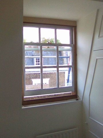 Spring balance window