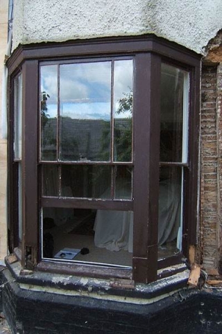 Existing bay window